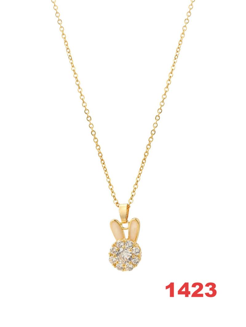 Shiny Spinner Necklace -Rotating flower necklace versatile titanium steel fashion accessory