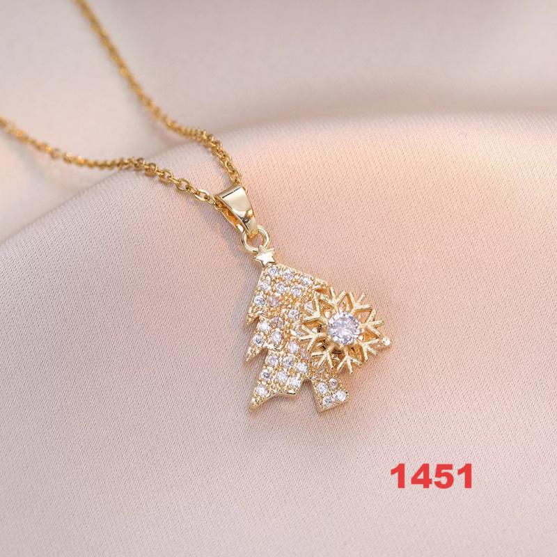 Shiny Spinner Necklace -Rotating flower necklace versatile titanium steel fashion accessory